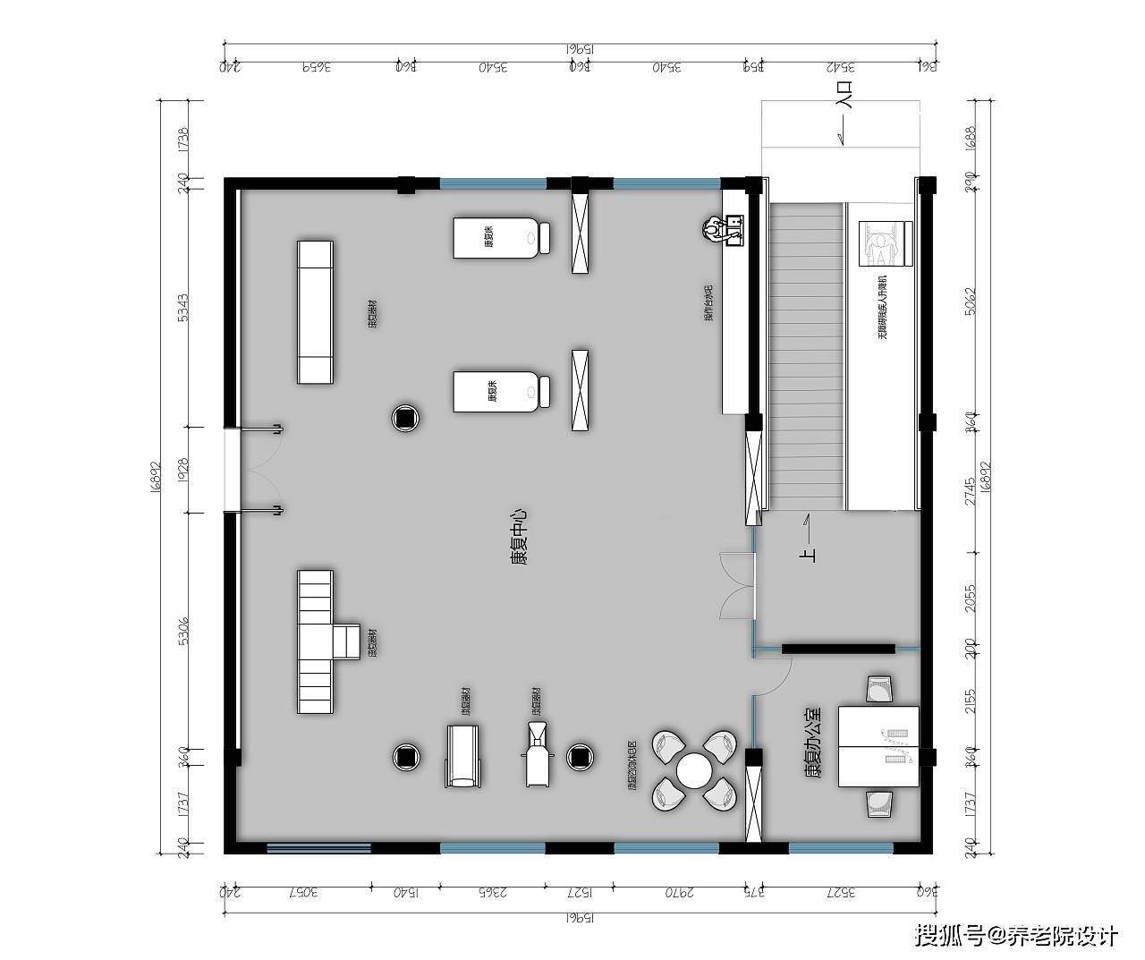 康星空体育在线入口养中心效果图解读：细节之处见匠心打造全方位康养体验(图2)