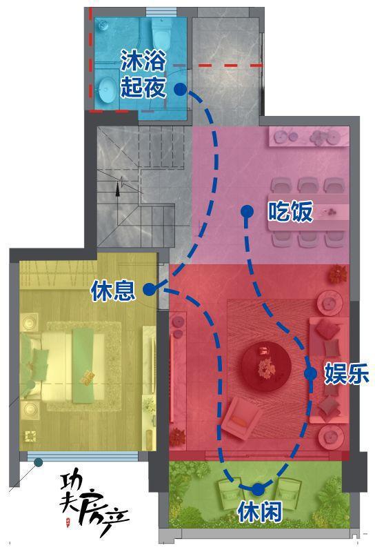 鬼斧神工！星空体育在线入口这盘96平竟有四房！再多一个X空间(图8)