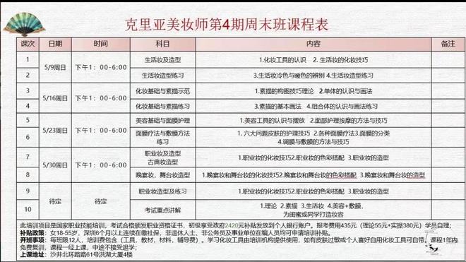 一瑜伽馆开办美妆师课曾称星空体育官网“有政府补贴不考试就能拿证”(图1)