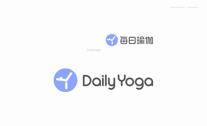 Daily yo星空体育官网地址ga 每日瑜伽品牌设计(图1)